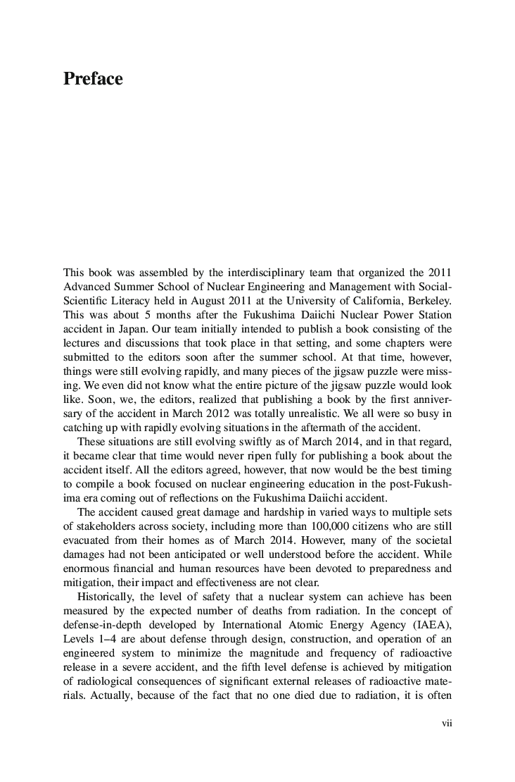 Reflections On The Fukushima Daiichi Nuclear Accident - Page 5