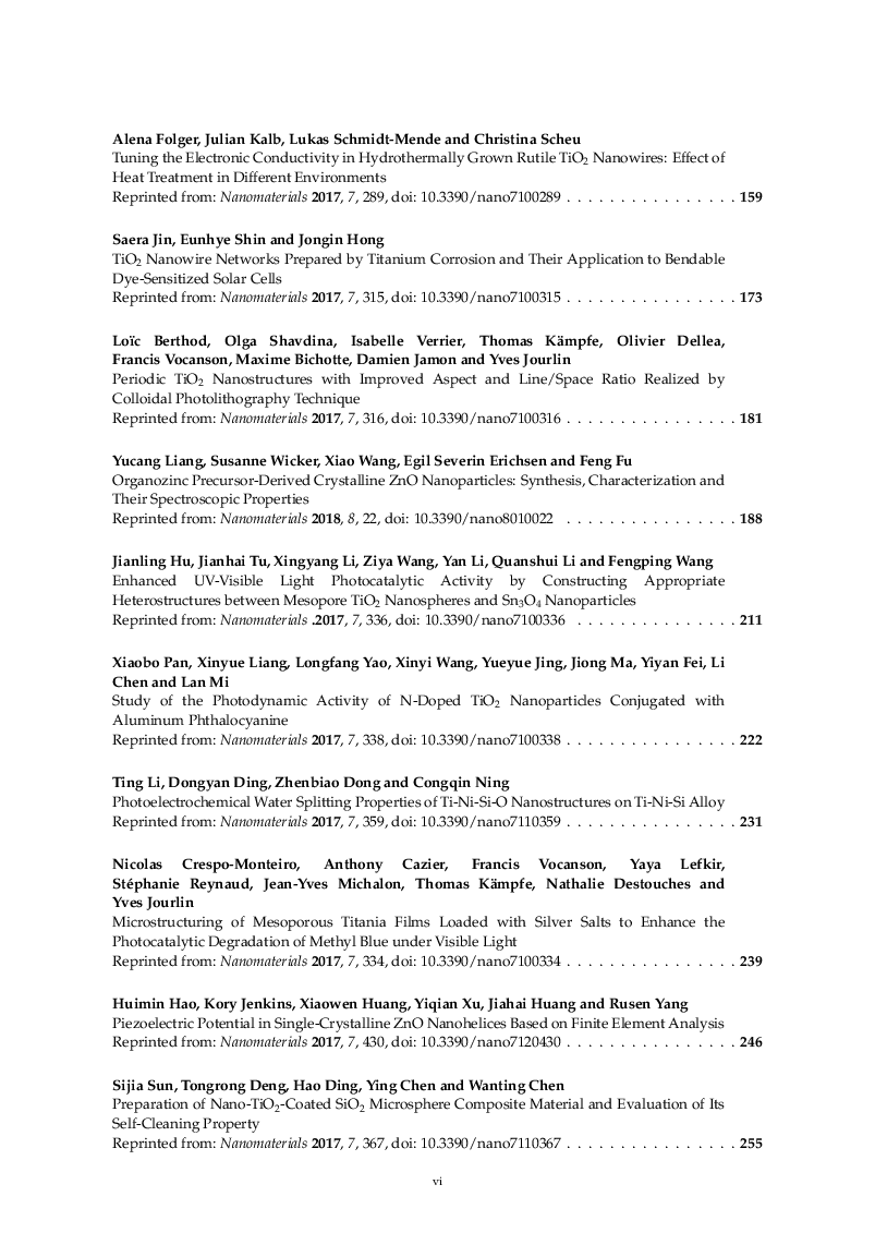 ZnO And TiO2 Based Nanostructures - Page 5