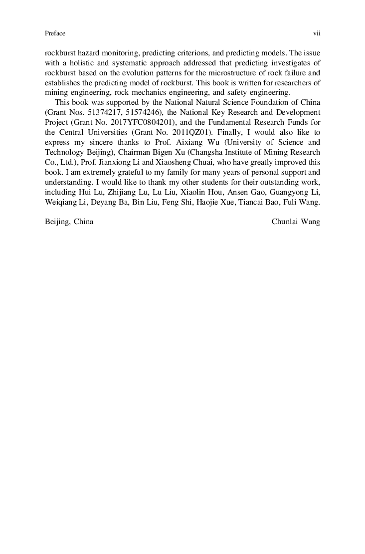 Evolution, Monitoring And Predicting Models Of Rockburst - Page 5