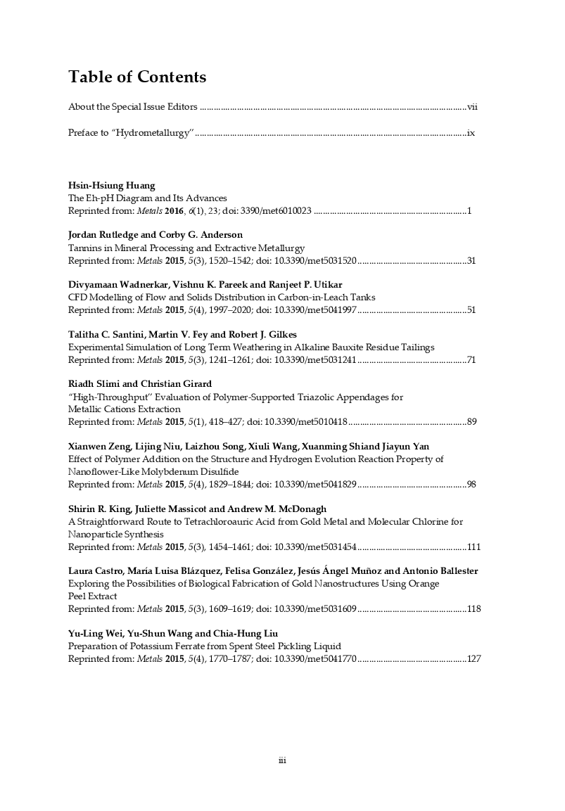 Hydrometallurgy - Page 2