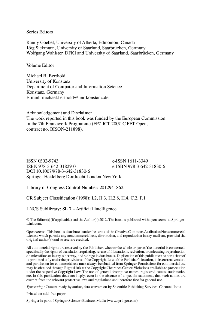 Bisociative Knowledge Discovery - Page 2