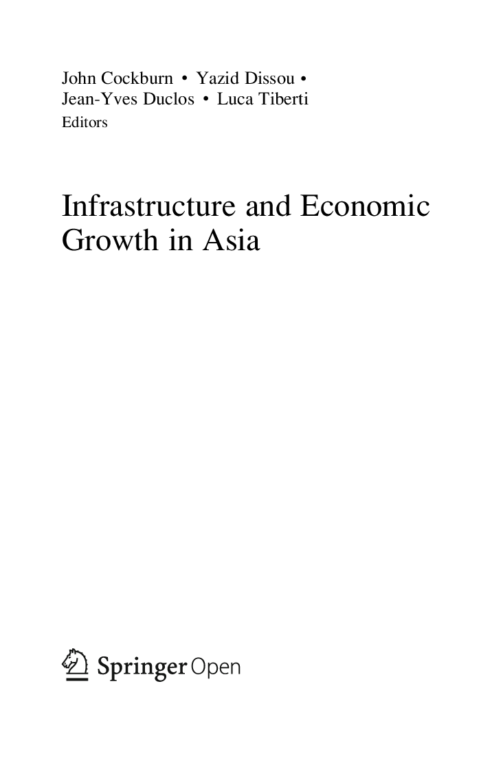 Infrastructure And Economic Growth In Asia - Page 4