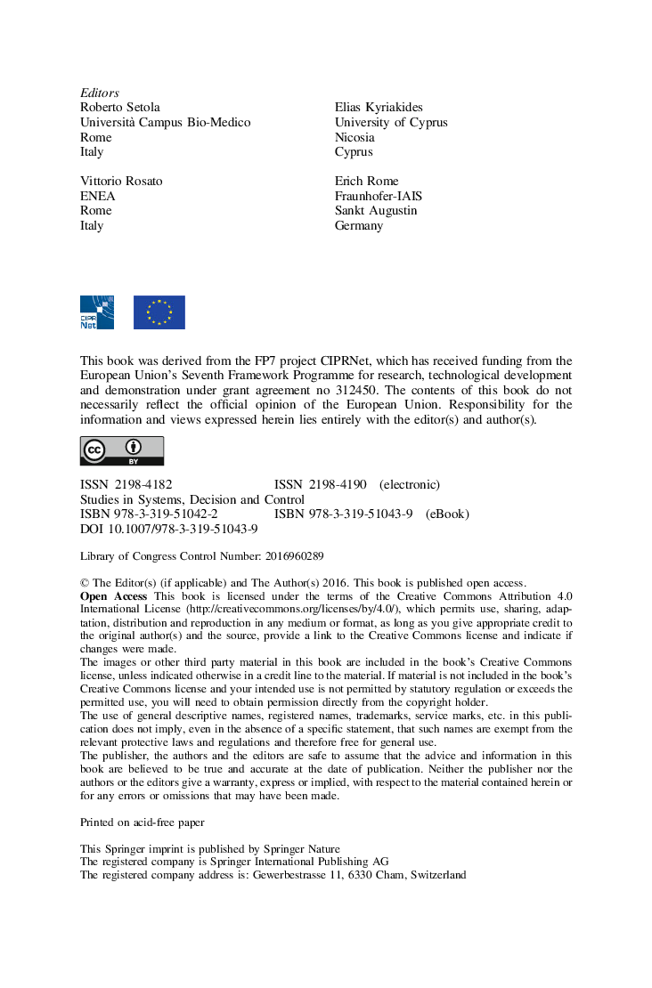 Managing The Complexity Of Critical Infrastructures - Page 5