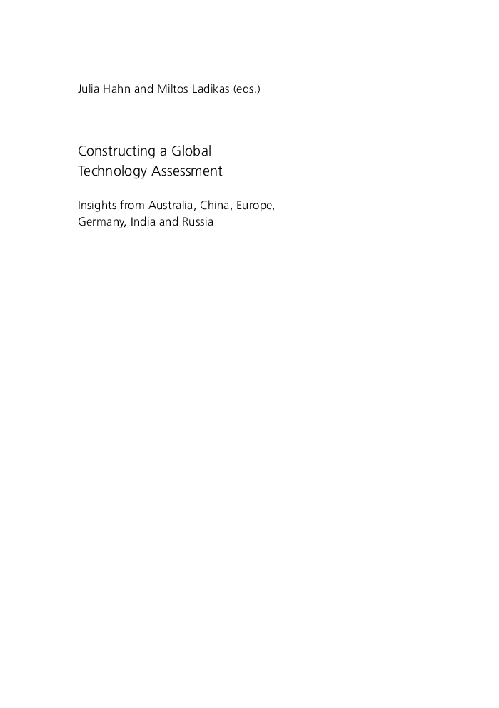 Constructing A Global Technology Assessment - Page 3
