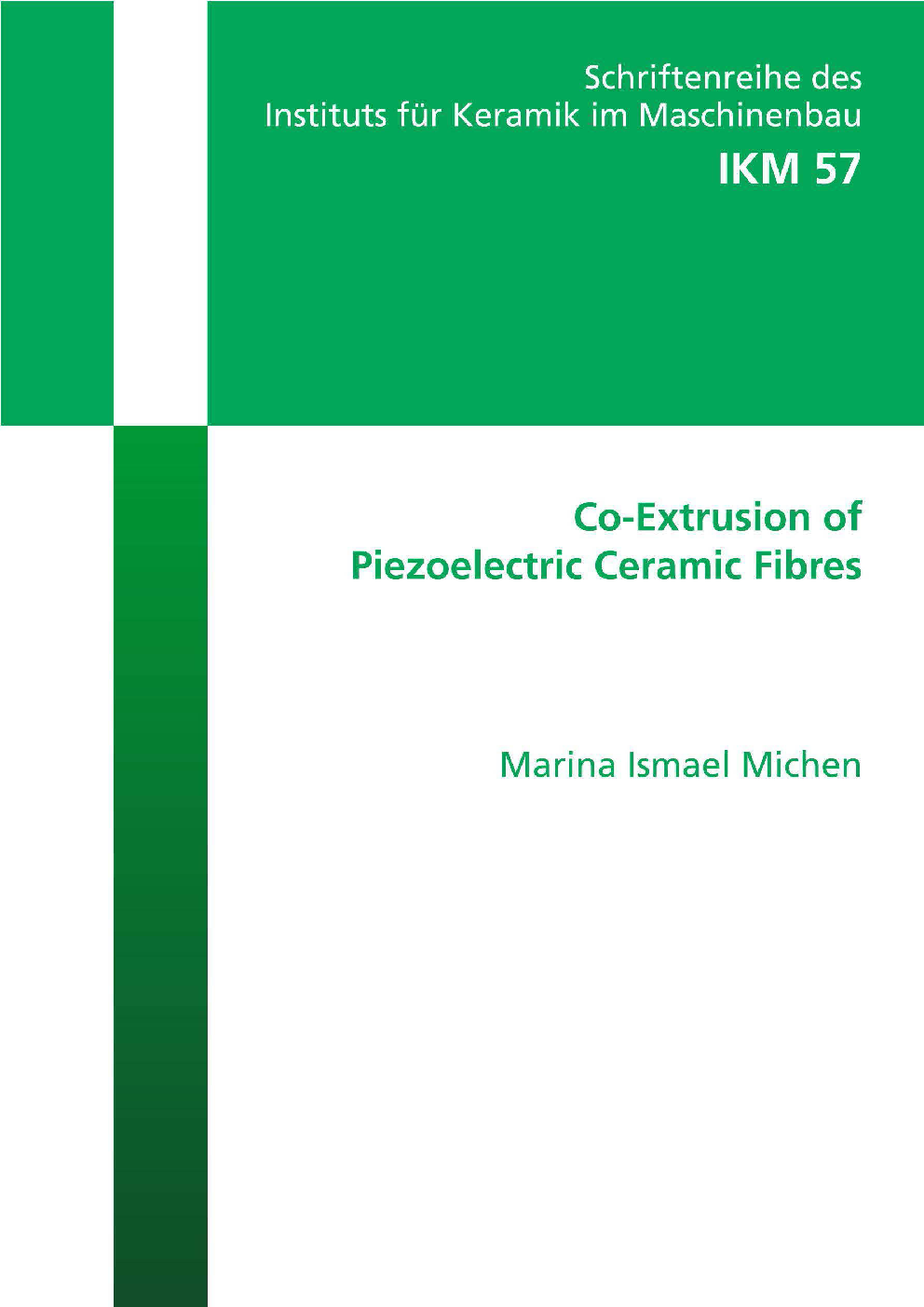 Co-Extrusion Of Piezoelectric Ceramic Fibres - Page 1