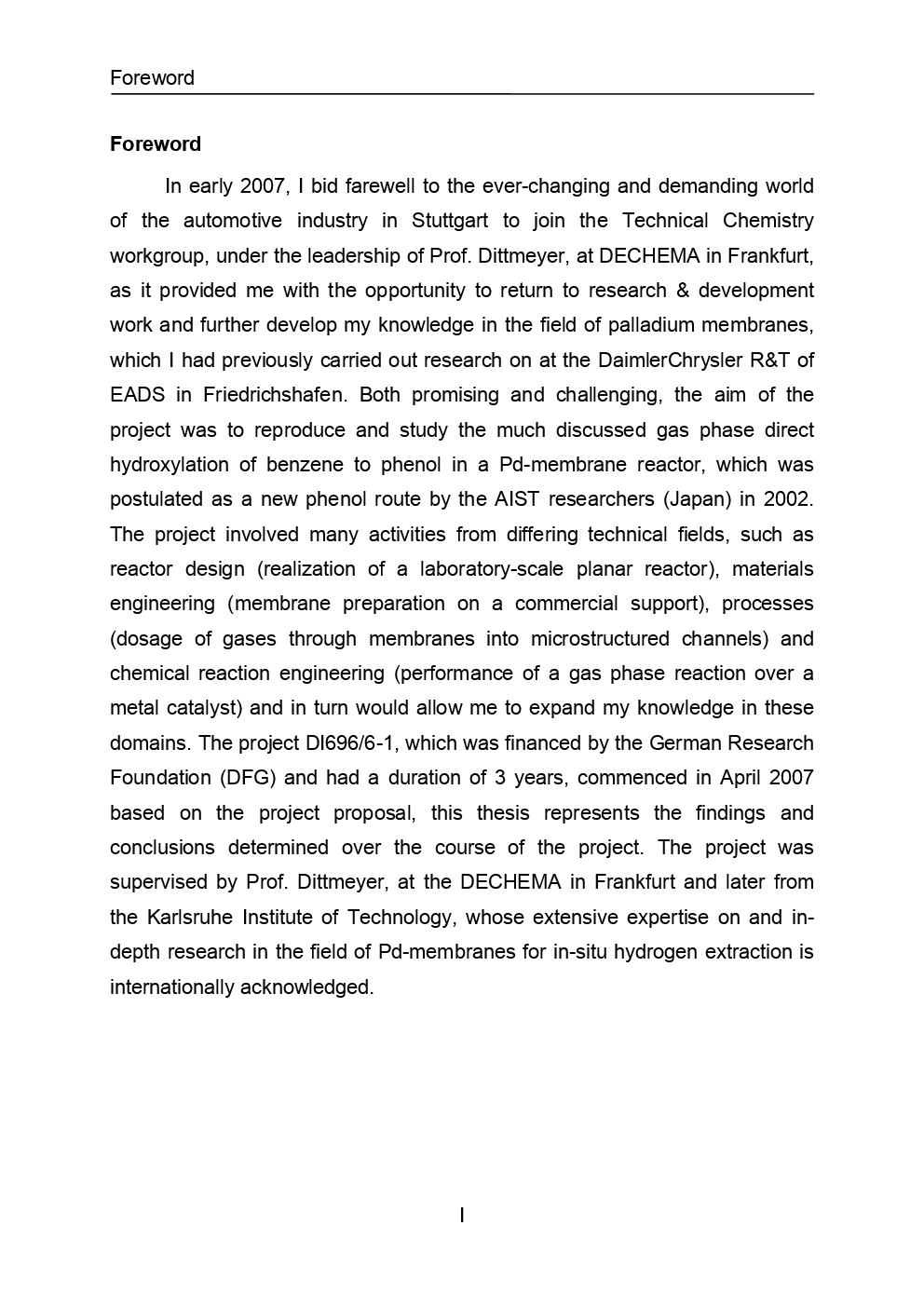 Direct Hydroxylation Of Benzene To Phenol In A Microstructured Pd-based Membrane Reactor - Page 4