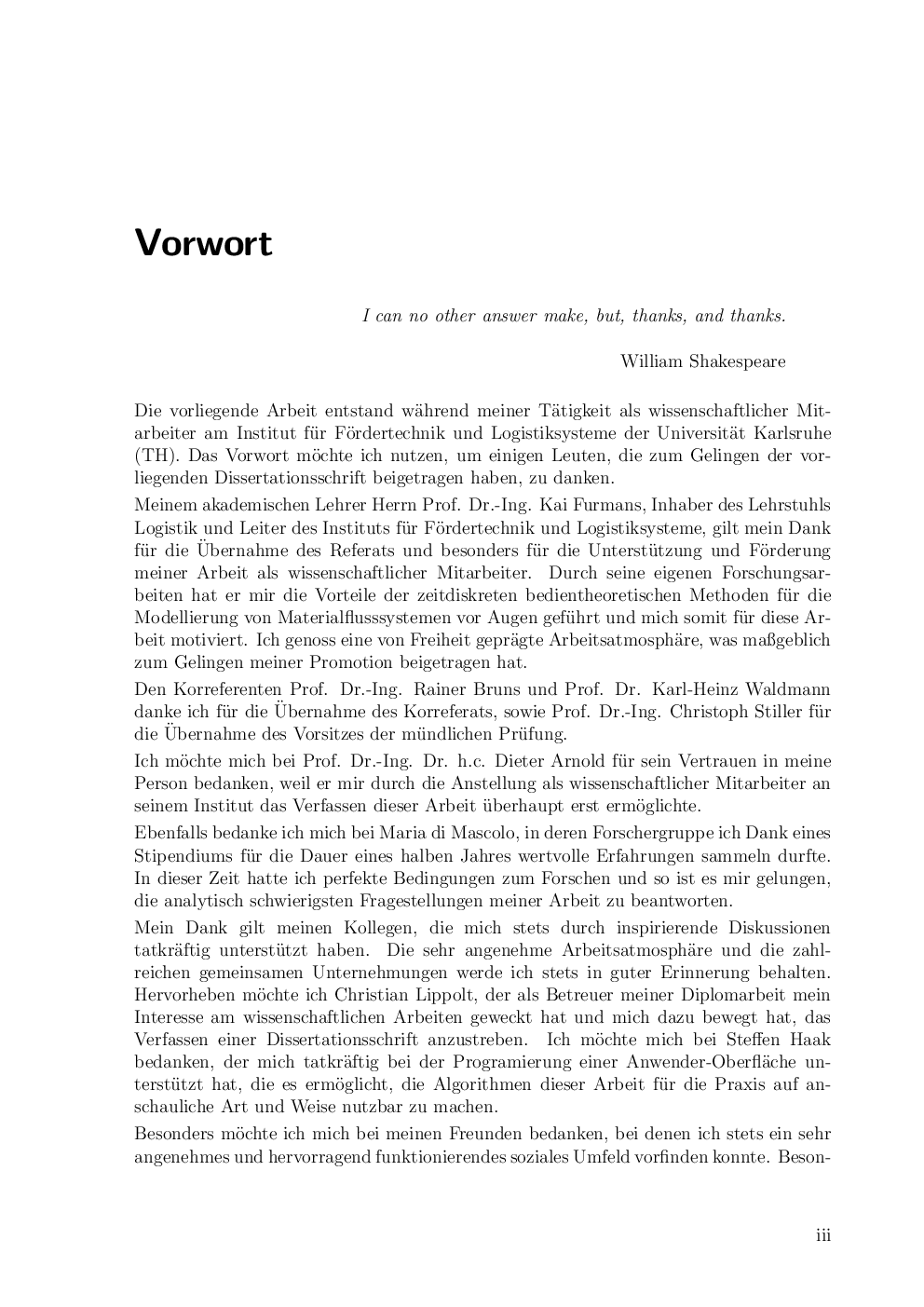 Discrete Time Analysis Of Batch Processes In Material Flow Systems - Page 5