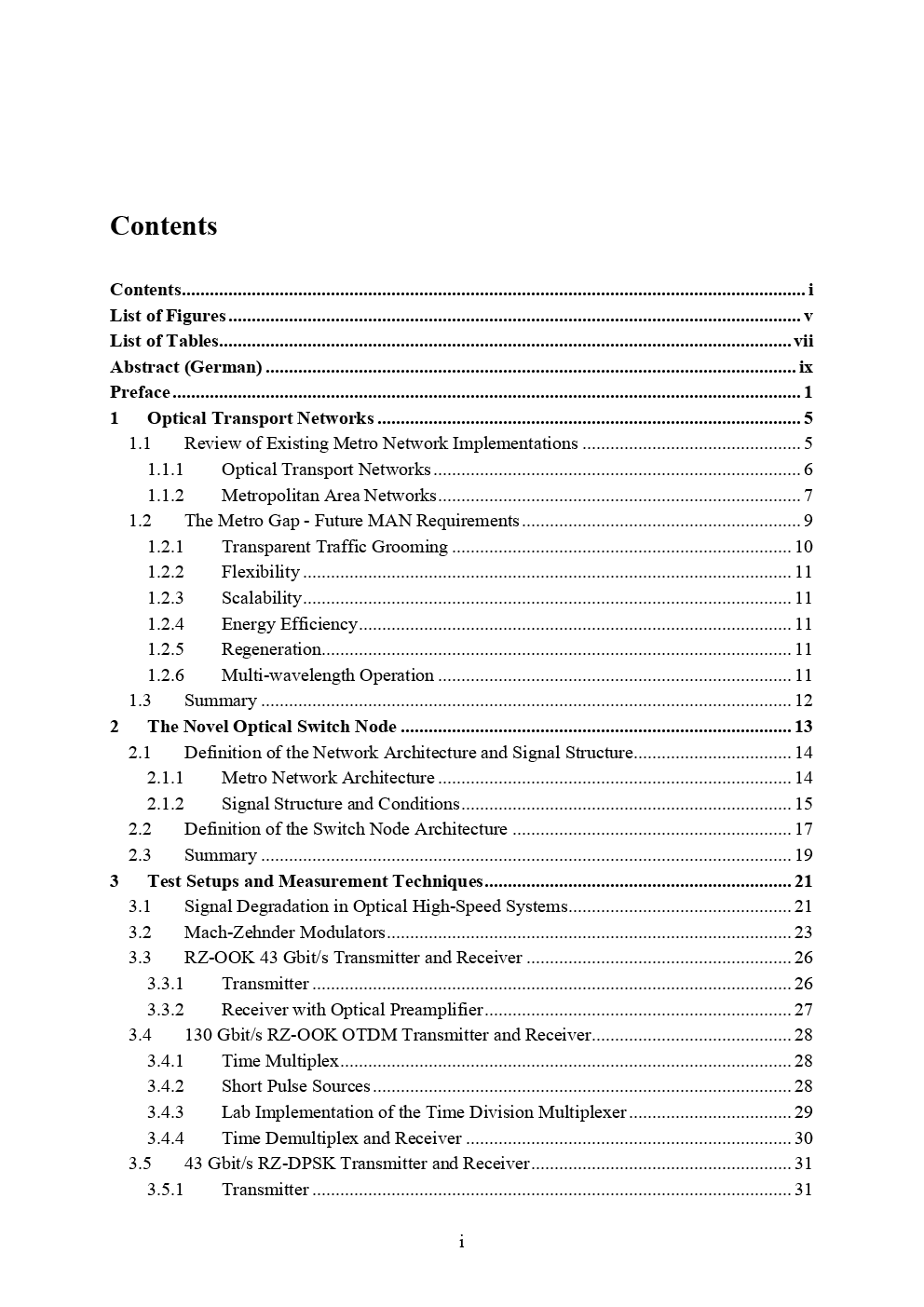 An Optical Grooming Switch For High-speed Traffic Aggregation - Page 5
