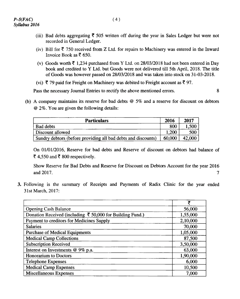 CMA Intermediate Group I Syllabus-2016 (Financial Accounting Paper- 05 Question Paper With Solution)-June 2018 - Page 5