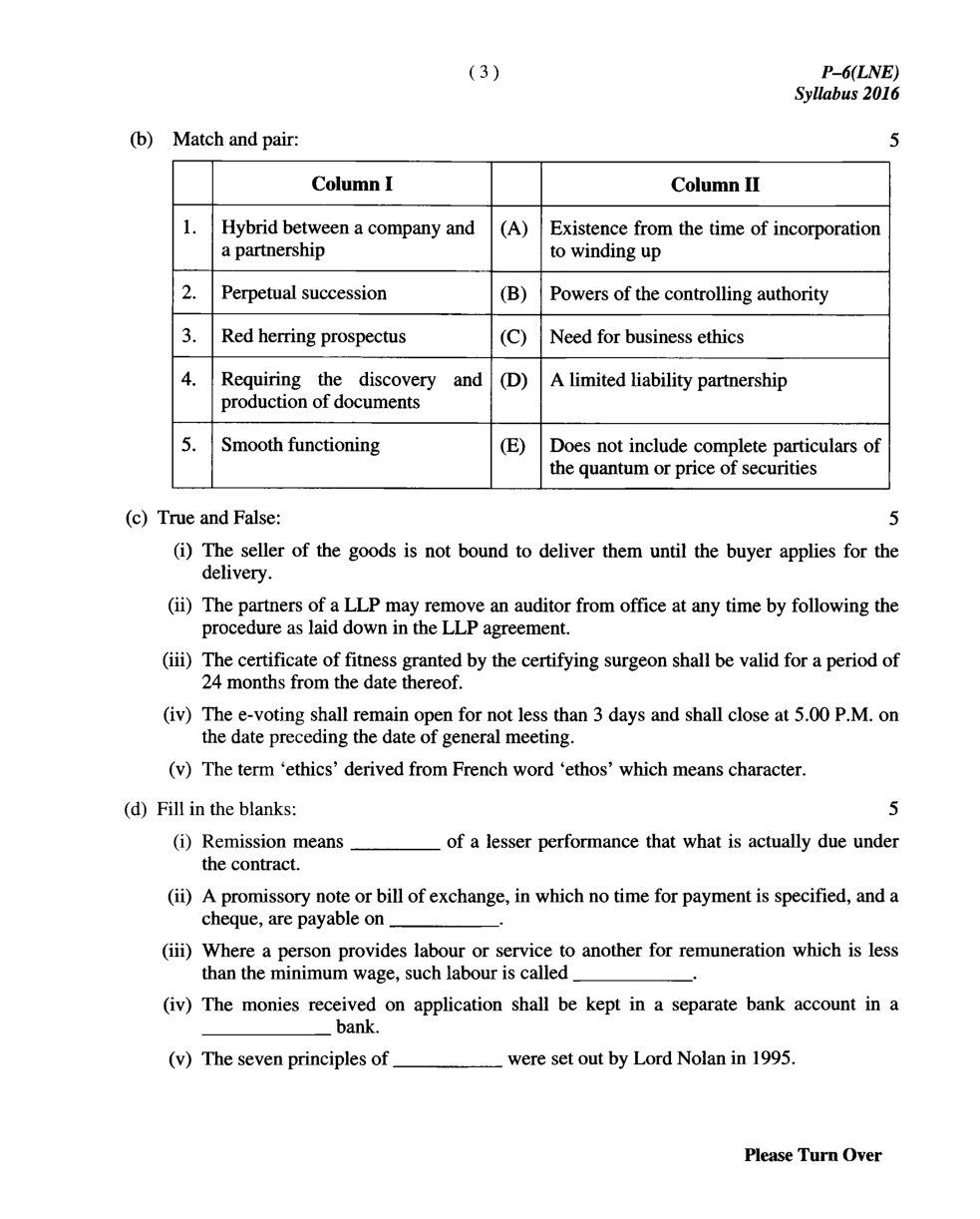 CMA Intermediate Group I Syllabus-2016 (Laws And Ethics Paper-06 Question Paper With Solution)-December 2017 - Page 4