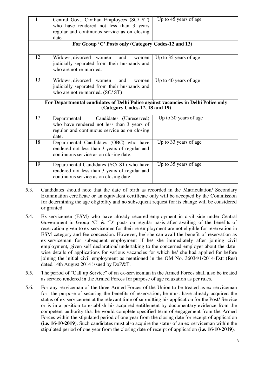 SSC CPO ( SI & ASI ) Syllabus 2019 - Page 4