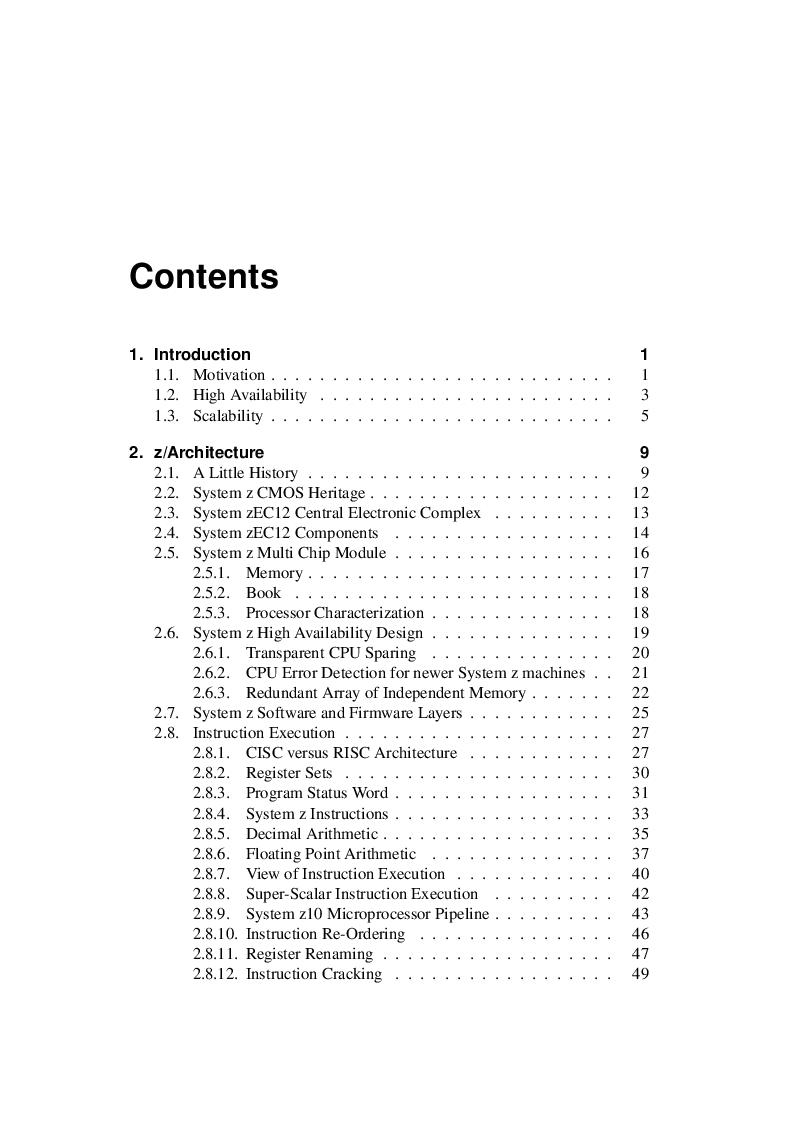 High Availability And Scalability Of Mainframe Environments Using System Z And Z/OS - Page 5