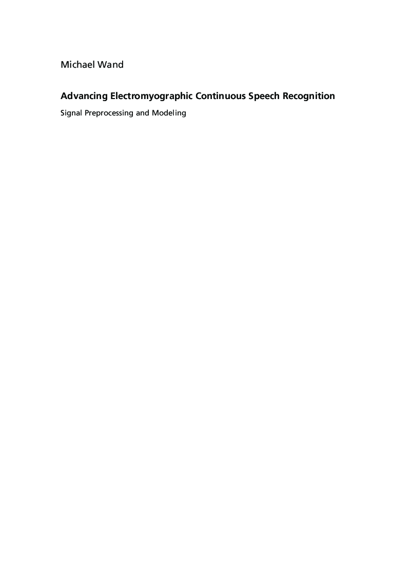 Advancing Electromyographic Continuous Speech Recognition - Page 3