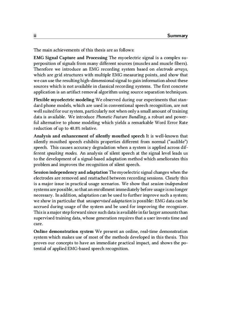 Advancing Electromyographic Continuous Speech Recognition - Page 5