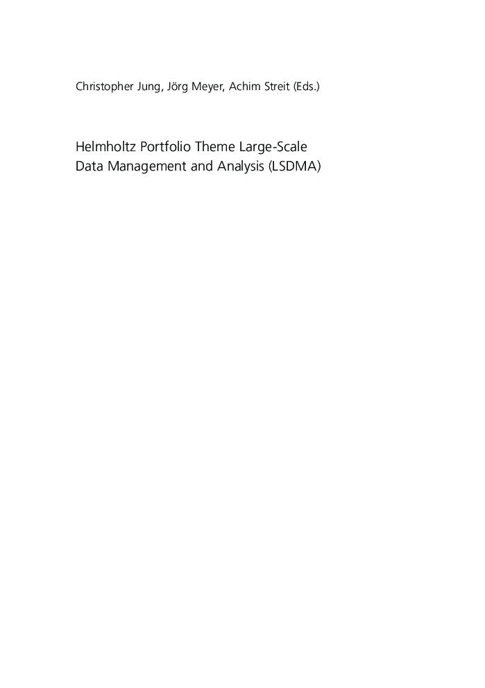 Helmholtz Portfolio Theme Large-scale Data Management And Analysis - Page 3