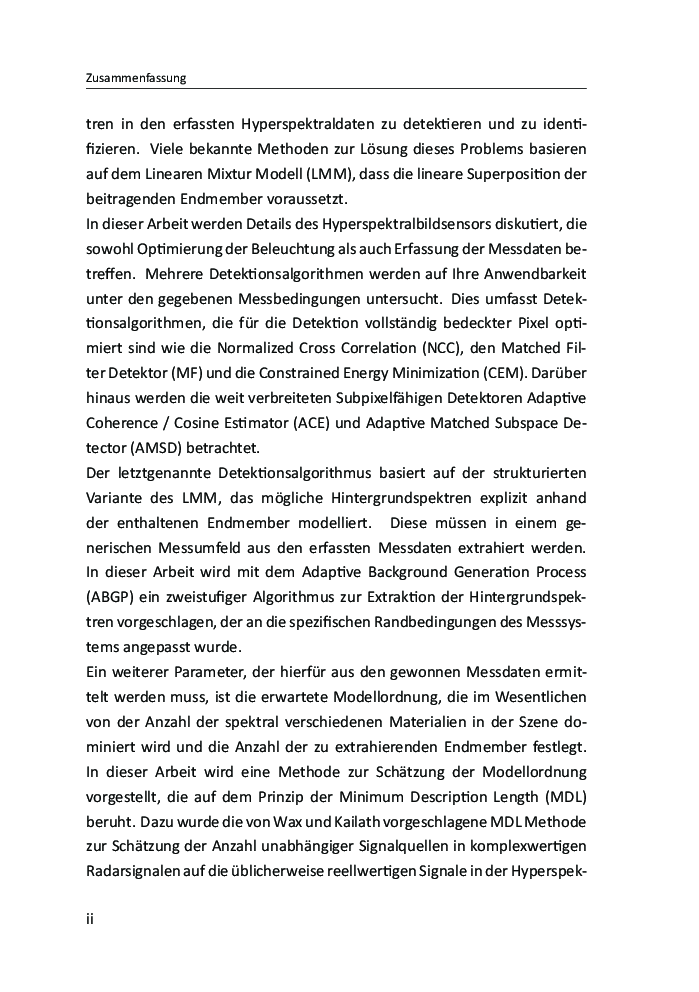 A Contribution To Active Infrared Laser Spectroscopy For Remote Substance Detection - Page 5