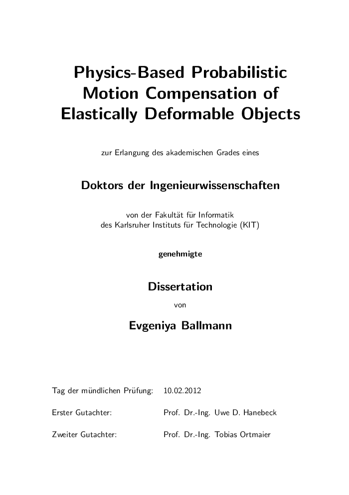 Physics-Based Probabilistic Motion Compensation - Page 4