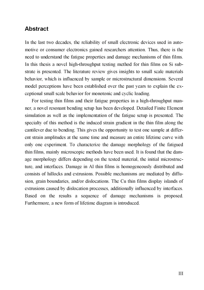 High Cycle Fatigue Of Al And Cu Thin Film - Page 5