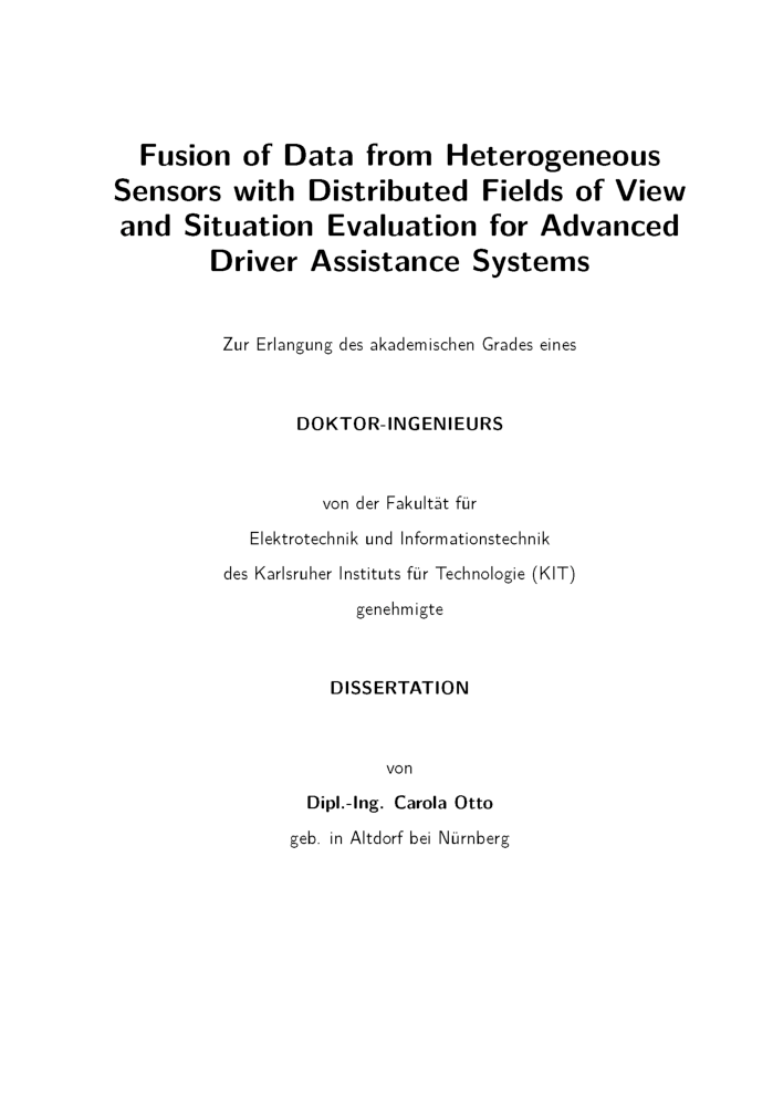 Fusion Of Data From Heterogeneous Sensors With Distributed Fields - Page 2