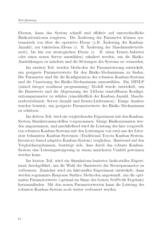 Design And Analysis Of Robust Kanaban System - Page 5