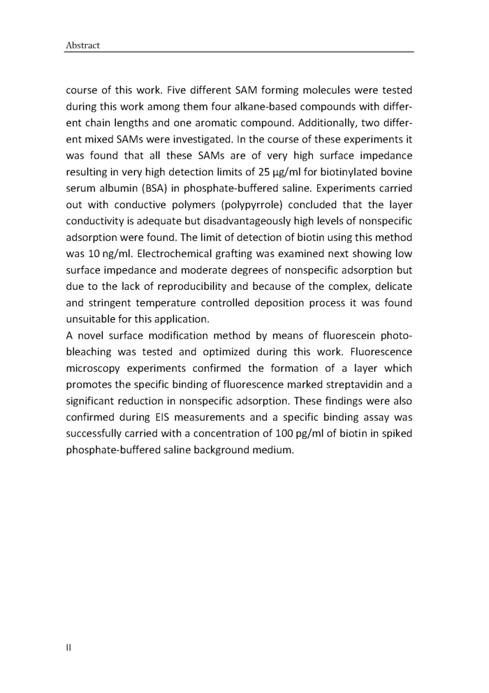 Development Of Eclectrochemical Biosensor Platform - Page 4