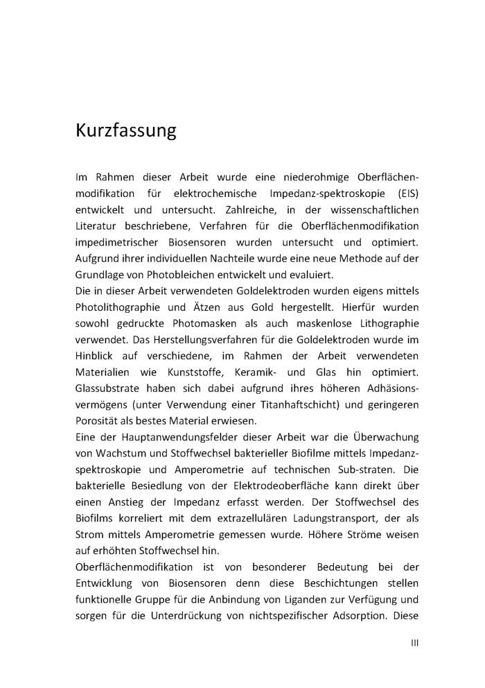 Development Of Eclectrochemical Biosensor Platform - Page 5