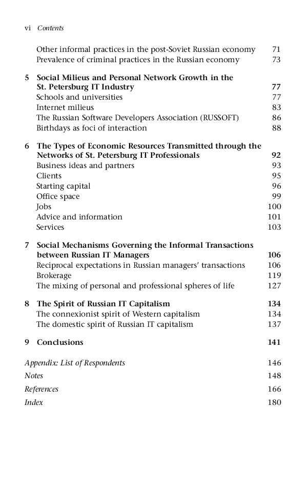 Networks In The Russian Market Economy - Page 5