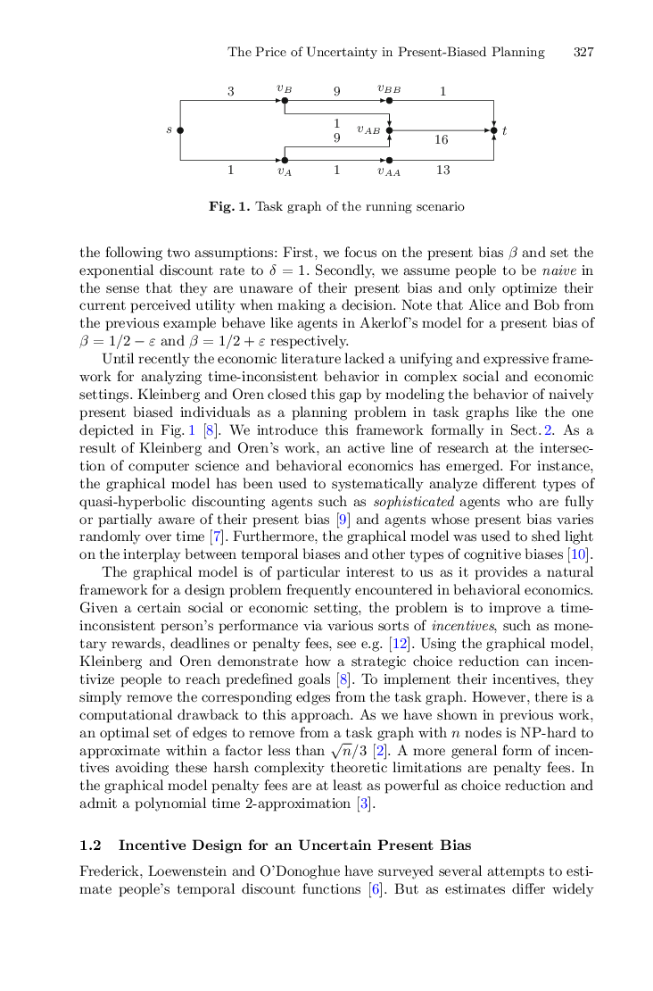 The Price Of Uncertainty In Present-Biased Planning - Page 4