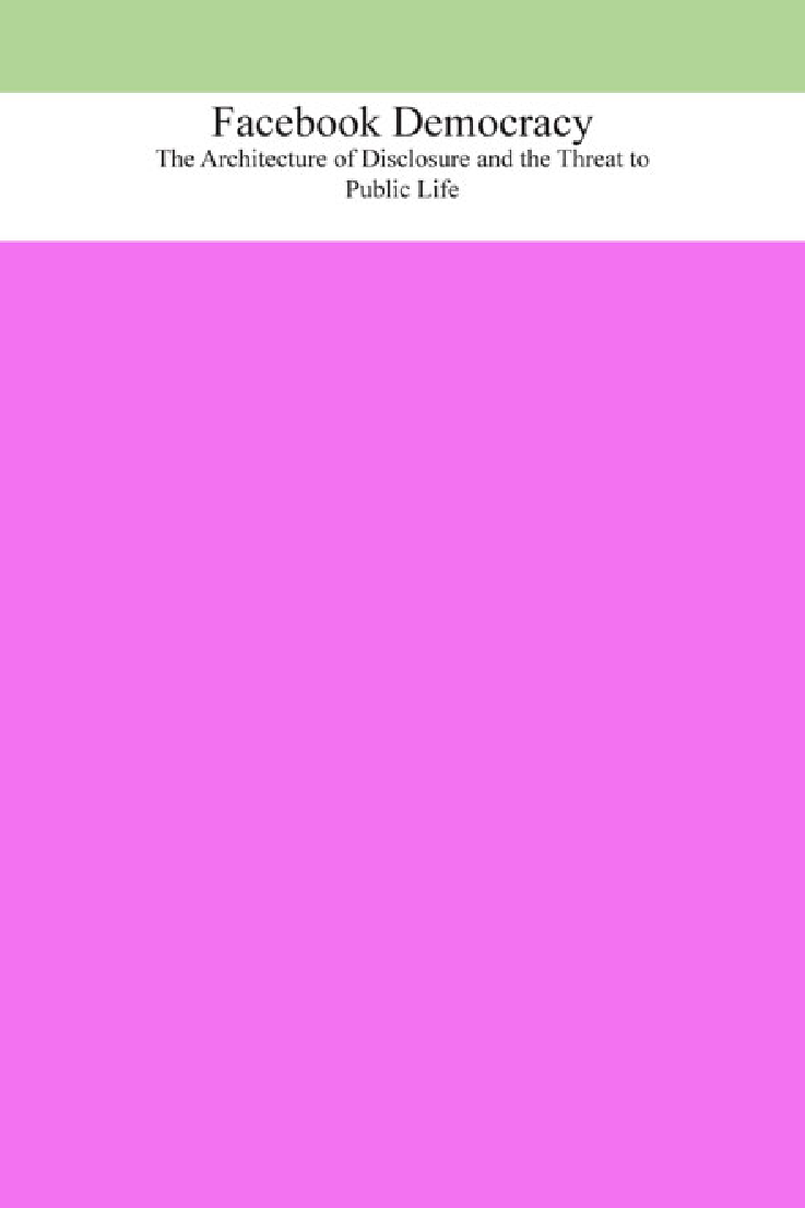 Facebook Democracy - Page 1