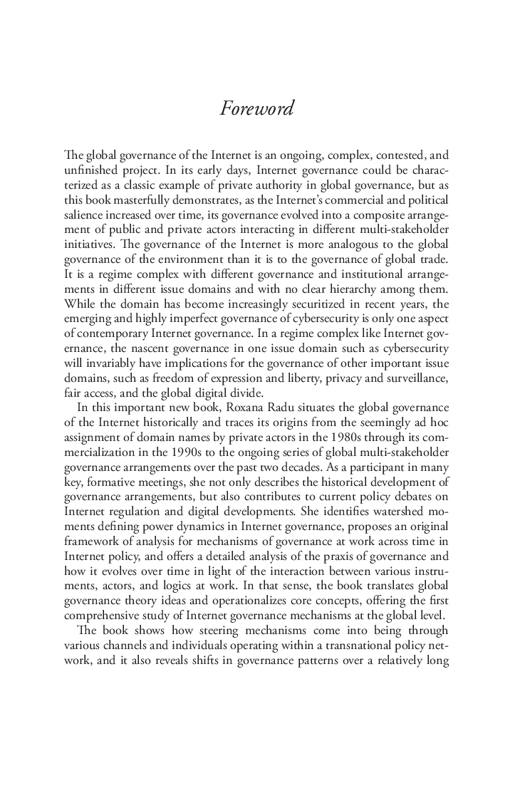 Negotiating Internet Governance - Page 5