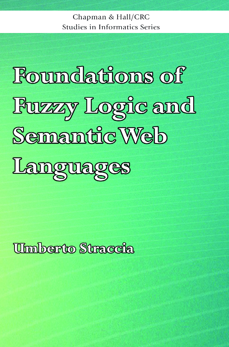 Foundations Of Fuzzy Logic And Semantic Web Languages - Page 1