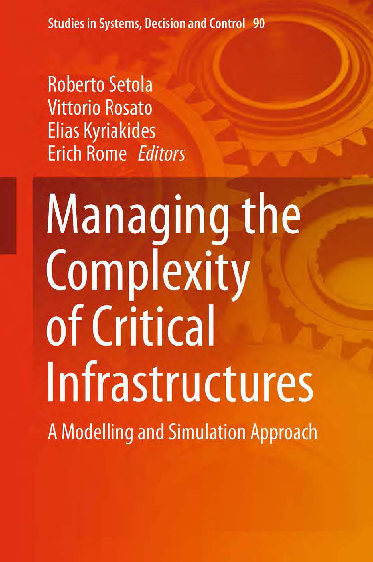 Managing The Complexity Of Critical Infrastructures Volume-I - Page 1