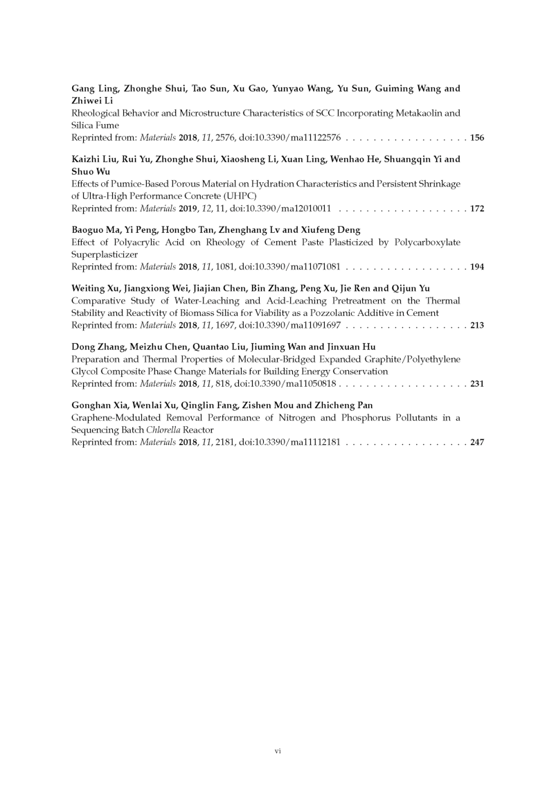 Environmet Friendly Construction Materials Volume I - Page 5