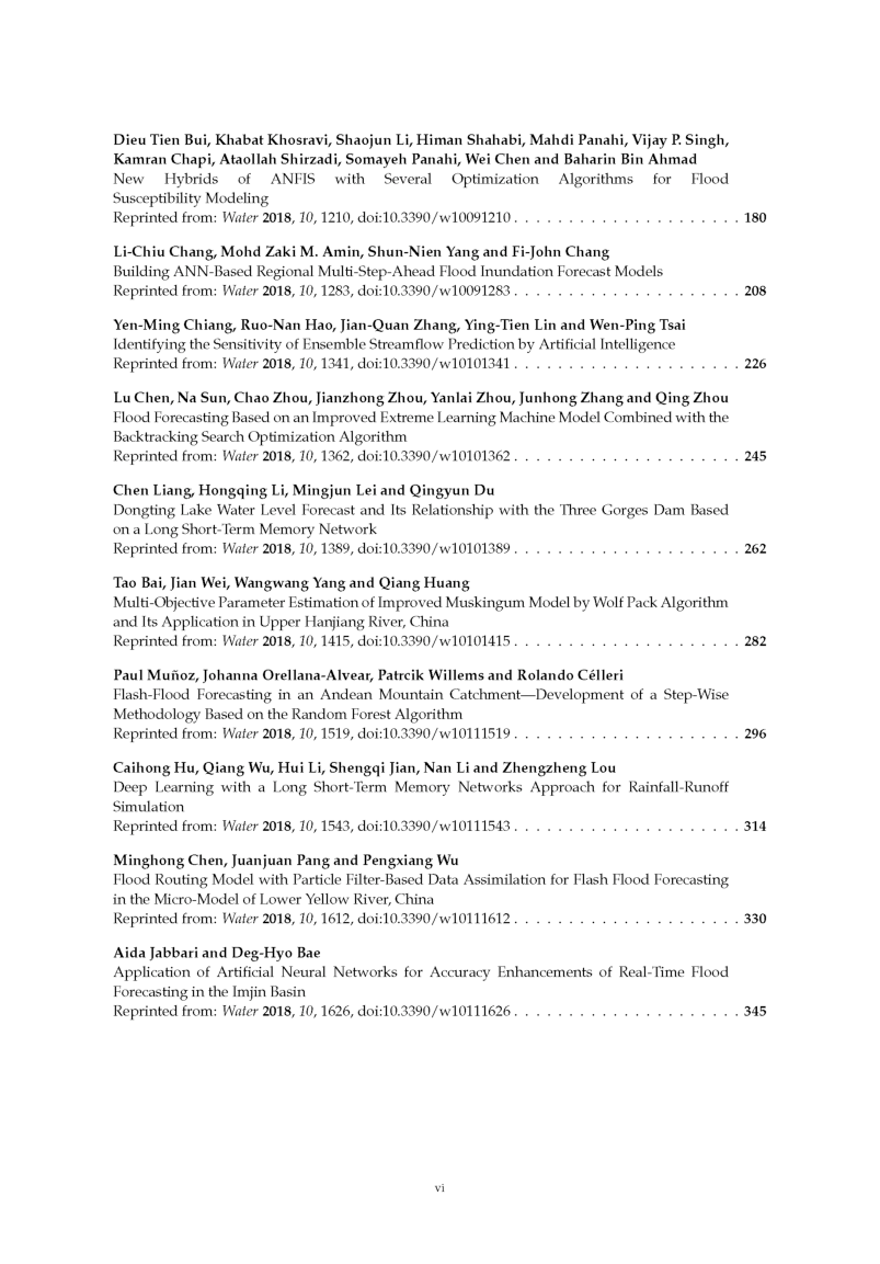 Flood Forecasting Using Machine Learning Methods Volume-I - Page 5