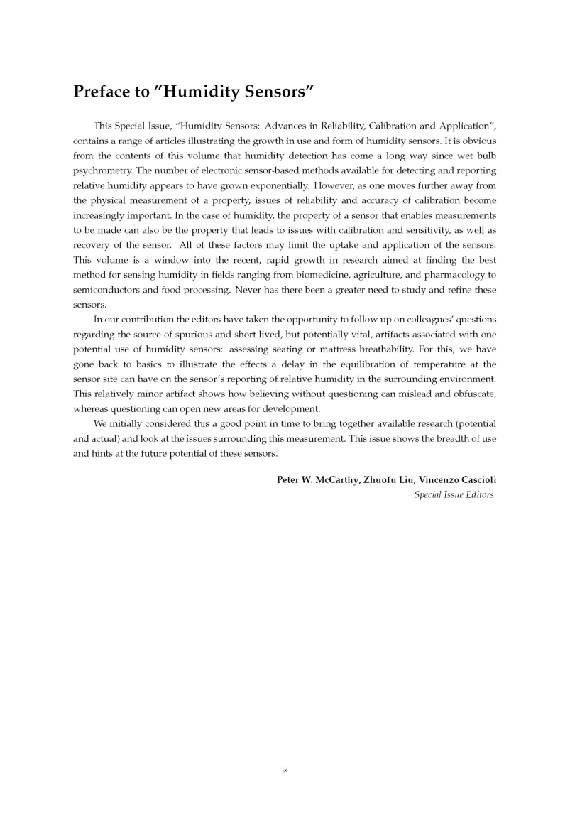 Humidity Sensors Advance In Reliability Calibration And Application - Page 5