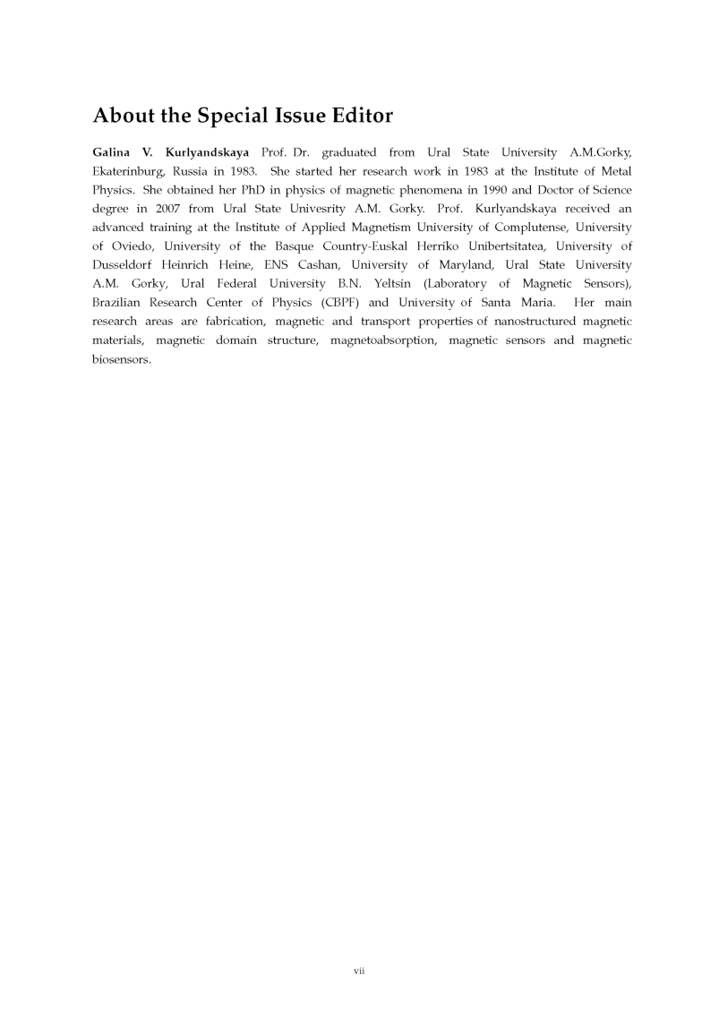 Magnetic Materials Based Biosensors - Page 4