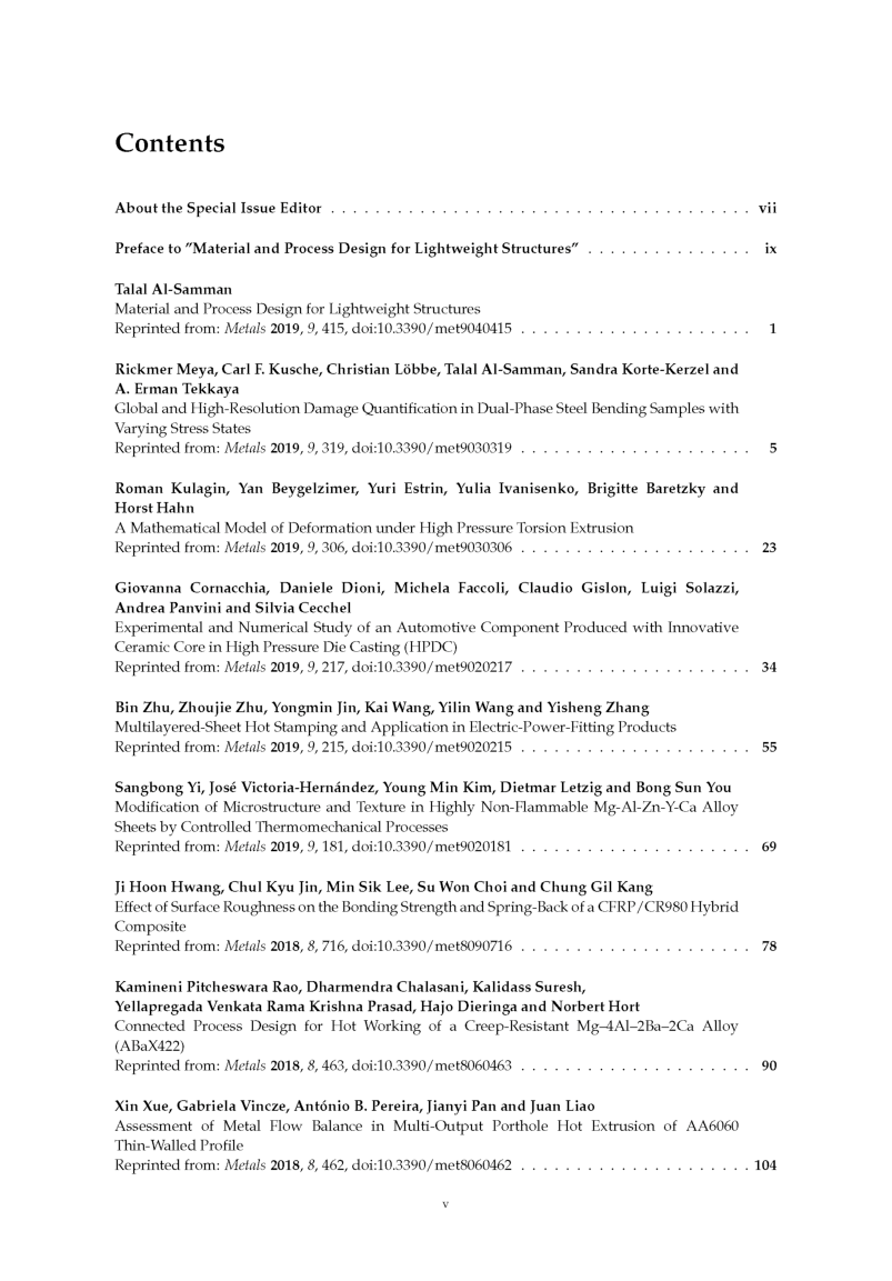 Materials And Process Design For Lightwieght Structures - Page 2