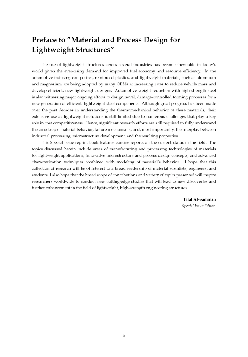 Materials And Process Design For Lightwieght Structures - Page 5