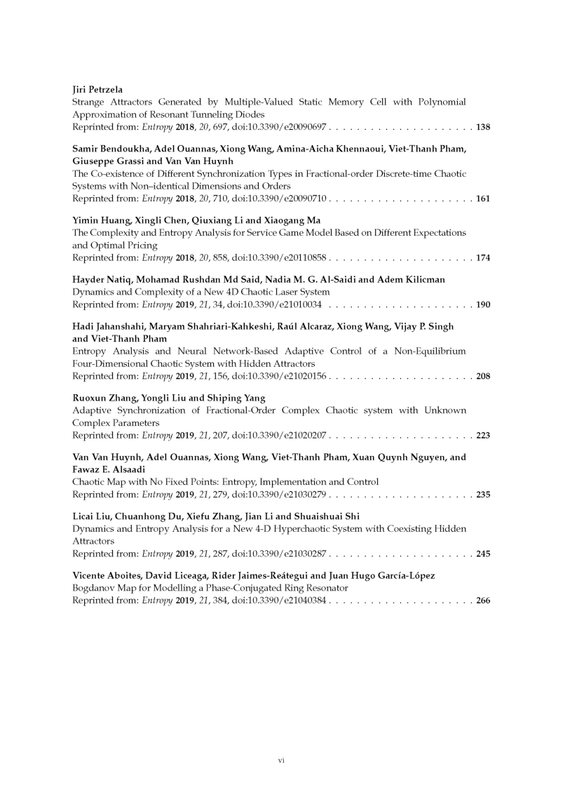 Nonlinear Dynamics And Entropy Of Complex Systems - Page 3
