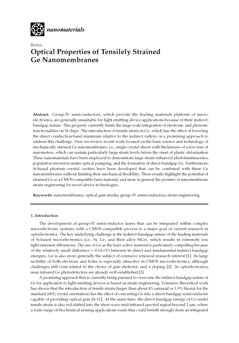 Silicon Based Nanomaterials Technology And Application - Page 5