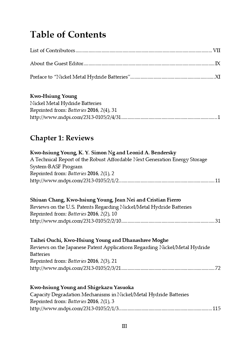 Nickel Metal Hydride Batteries - Page 3