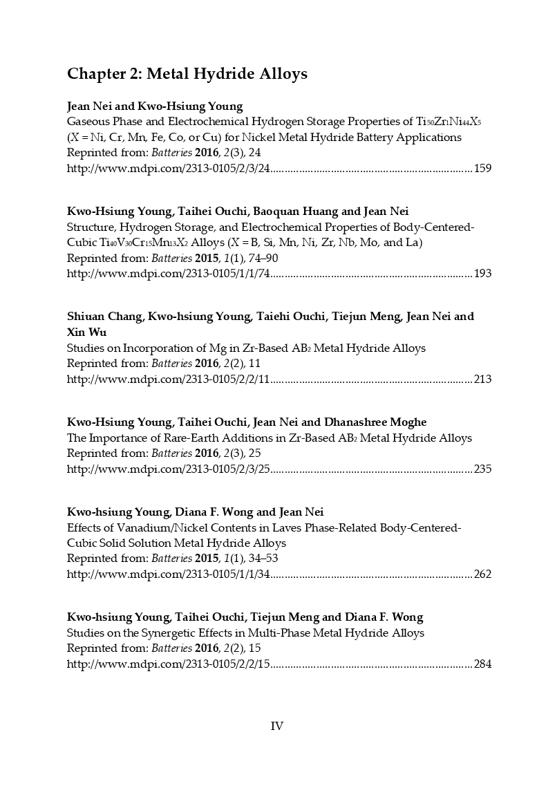 Nickel Metal Hydride Batteries - Page 4