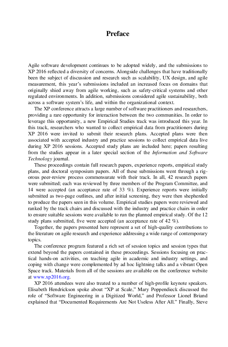 Agile Processes In Software Engineering And Extreme Programming - Page 4