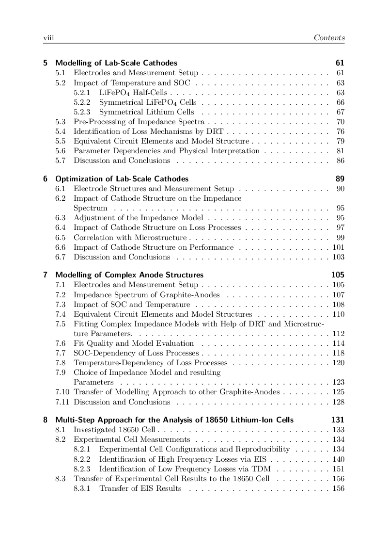 Physically Based Impedance Modelling Of Lithium-Ion Cells - Page 5