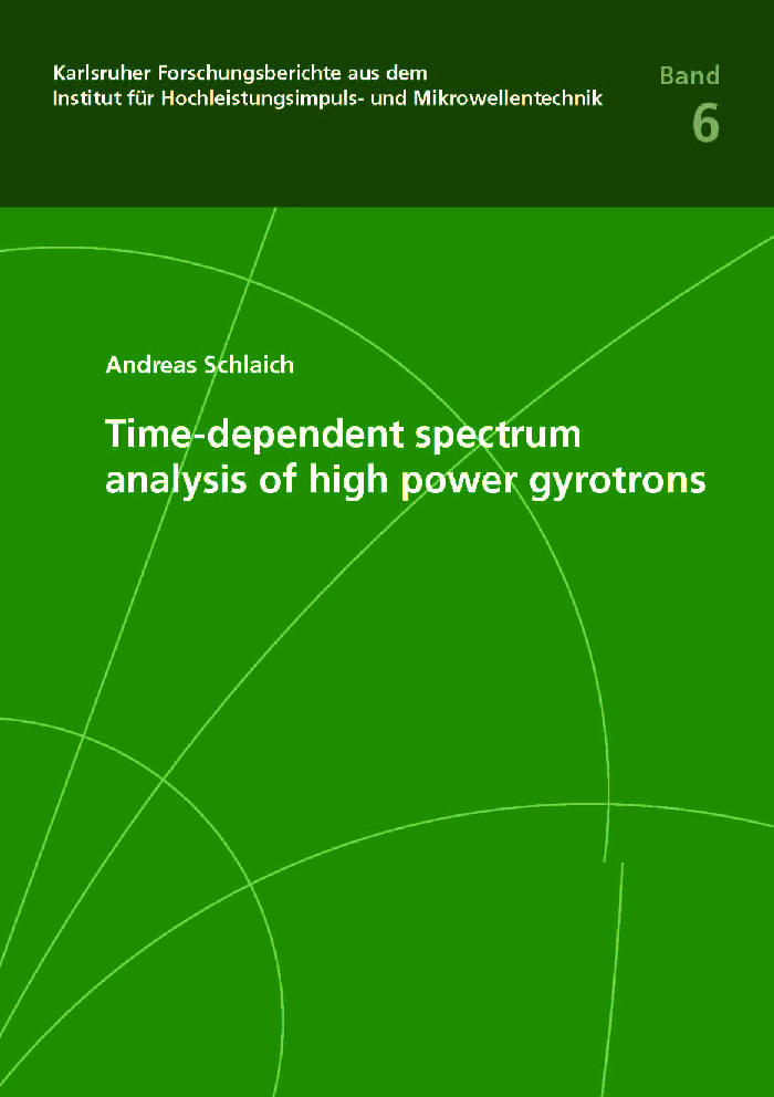 Time-Dependent Spectrum Analysis Of High Power Gyrotrons - Page 1