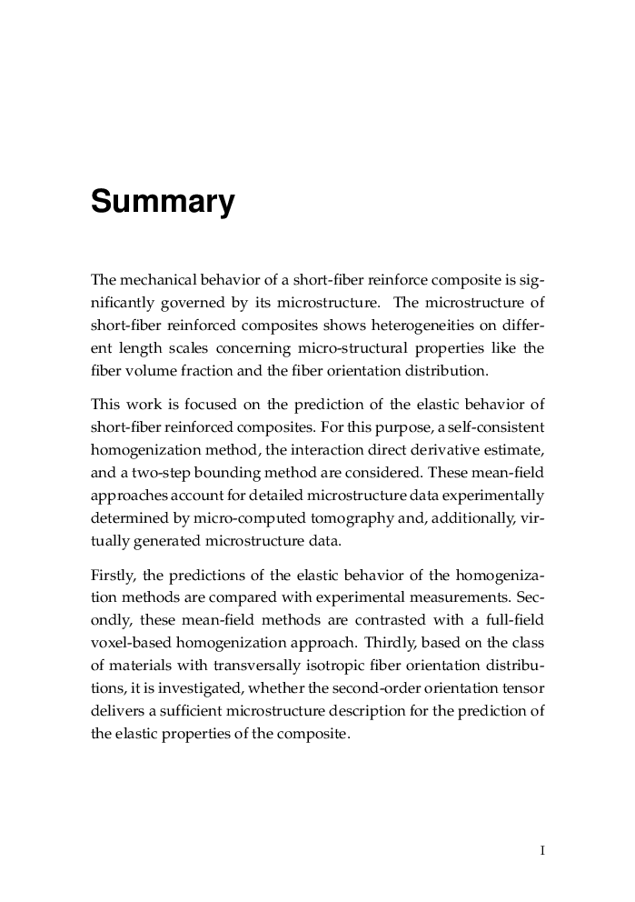 Micromechanical Modeling Of Short-Fiber Reinforced Composites - Page 4
