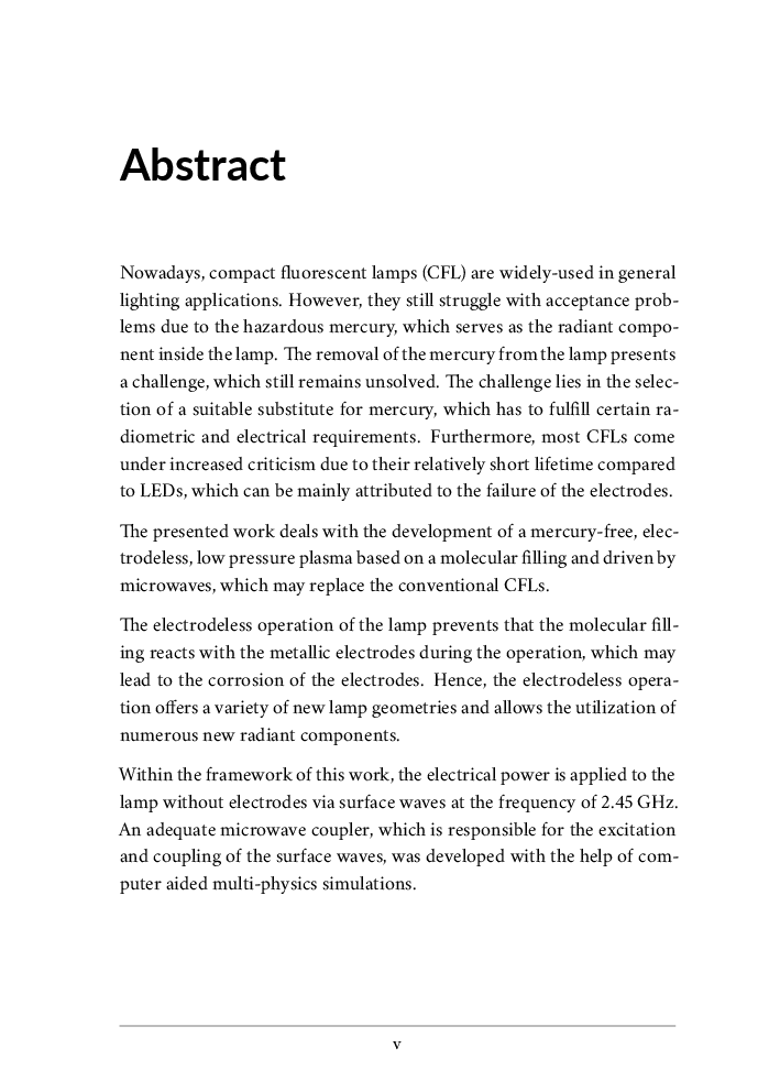 Surface Wave Driven Molecular Low Pressure Plasmas For General Lighting - Page 4