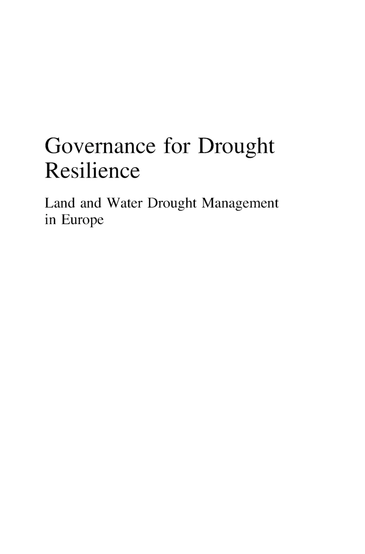Governance For Drought Resilience - Page 3