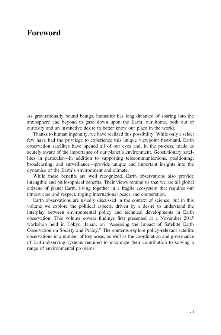 Satellite Earth Observations And Their Impact On Society And Policy  - Page 4