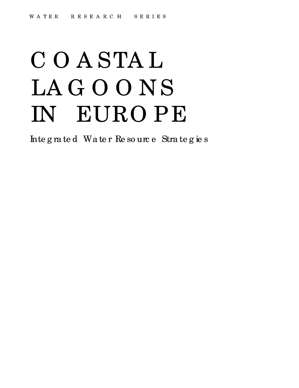 Coastal Lagoons In Europe - Page 1